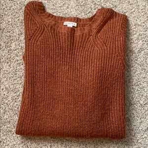 Merona Rust Colored Tunic Sweater
